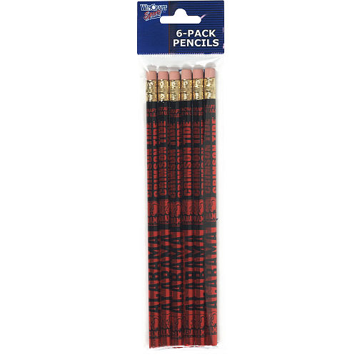 Alabama Crimson Tide Pencils 6ct Image #1