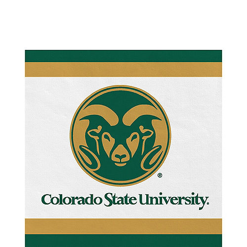 Colorado State Rams Lunch Napkins 20ct Image #1