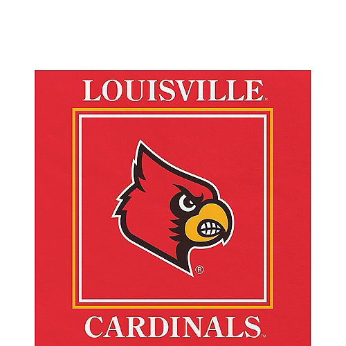 Louisville Cardinals Lunch Napkins 20ct Image #1