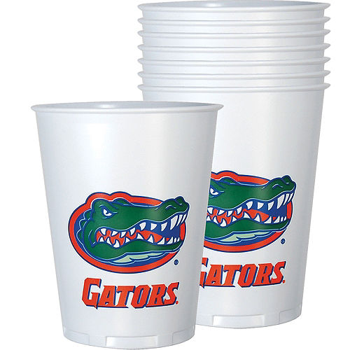 Nav Item for Florida Gators Plastic Cups 8ct Image #1
