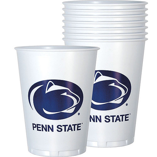 Nav Item for Penn State Nittany Lions Plastic Cups 8ct Image #1
