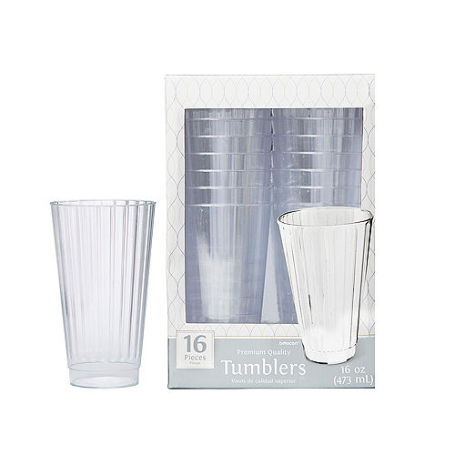 Nav Item for CLEAR Premium Plastic Cups 16ct Image #1
