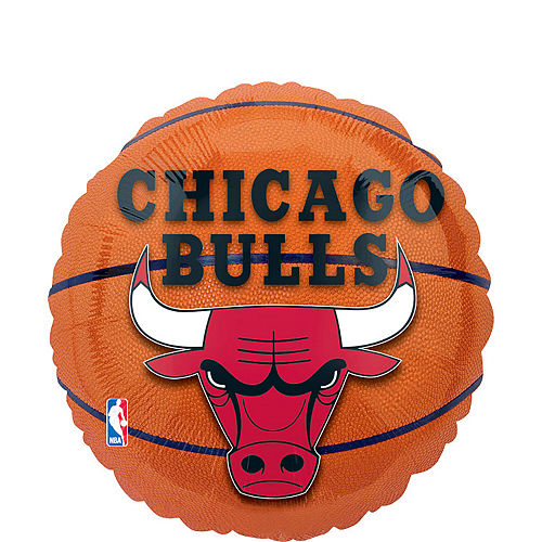 Nav Item for Chicago Bulls Balloon - Basketball Image #1
