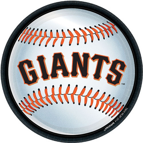 Nav Item for San Francisco Giants Lunch Plates 18ct Image #1