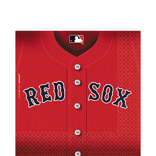 Boston Red Sox Lunch Napkins 36ct Image #1