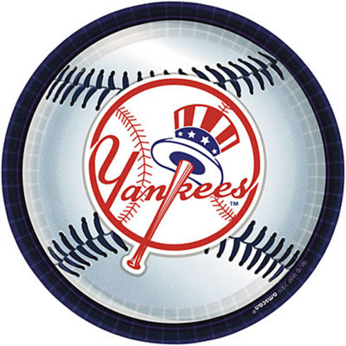 New York Yankees Lunch Plates 18ct Image #1