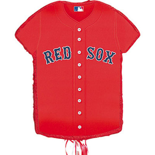 Nav Item for Pull String Boston Red Sox Pinata Image #1
