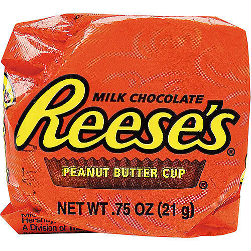 Nav Item for Milk Chocolate Snack Size Reese's Peanut Butter Cups Bag, 14pc Image #2
