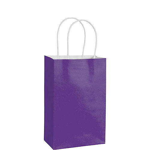 Small Purple Paper Gift Bag Image #1