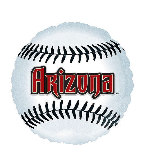 Arizona Diamondbacks Baseball Balloon 18in Image #1