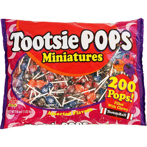 Mini Tootsie Pops 200ct | Party City