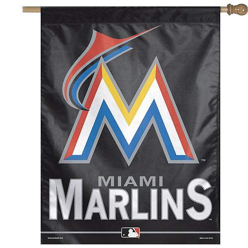 Nav Item for Miami Marlins Banner Flag Image #1