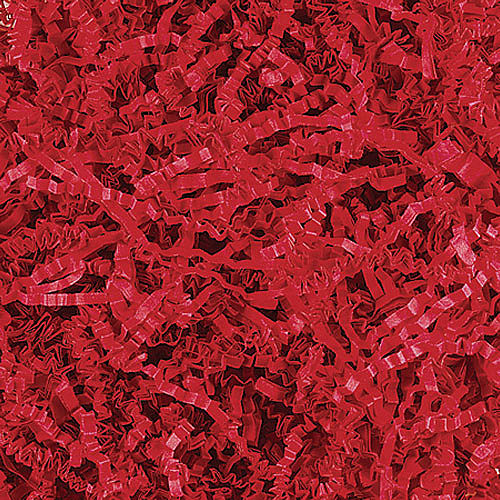 Red Crinkle Paper Shreds Image #1