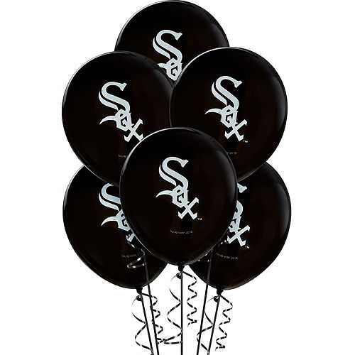 Nav Item for Chicago White Sox Balloons 6ct Image #1