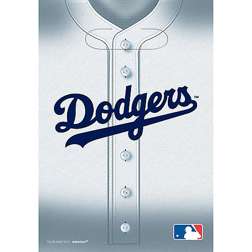 Los Angeles Dodgers Favor Bags 8ct Image #1