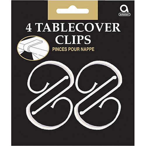 Nav Item for CLEAR Table Cover Clips 4ct Image #1