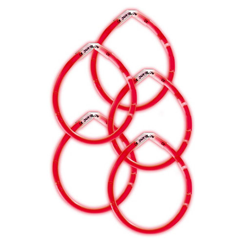 Red Glow Bracelets 5ct Image #1