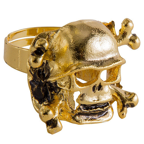 Nav Item for Pirate Skull Ring Image #1