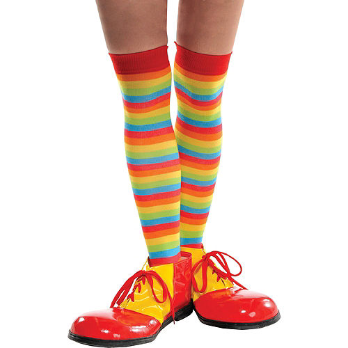 Nav Item for Rainbow Striped Knee High Socks Image #2
