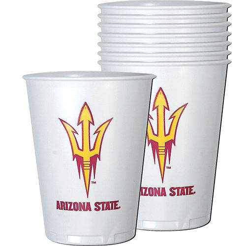 Arizona State Sun Devils Plastic Cups 8ct Image #1