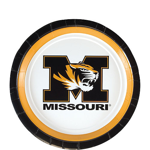 Missouri Tigers Dessert Plates 12ct Image #1