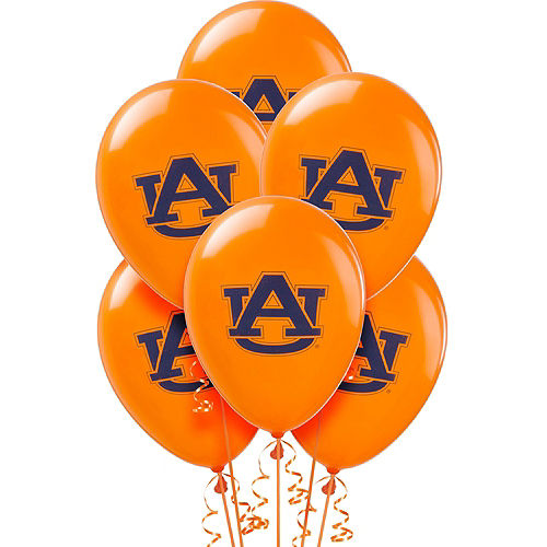Auburn Tigers Balloons 10ct Image #1