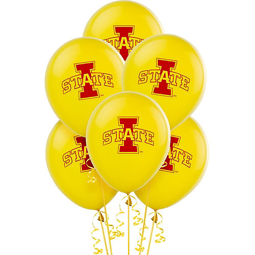 Iowa State Cyclones Balloons 10ct Image #1