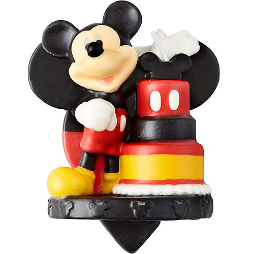 Wilton Mickey Mouse Birthday Candle Image #1