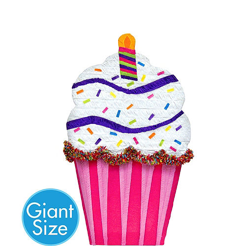Giant Cupcake Pinata Image #1