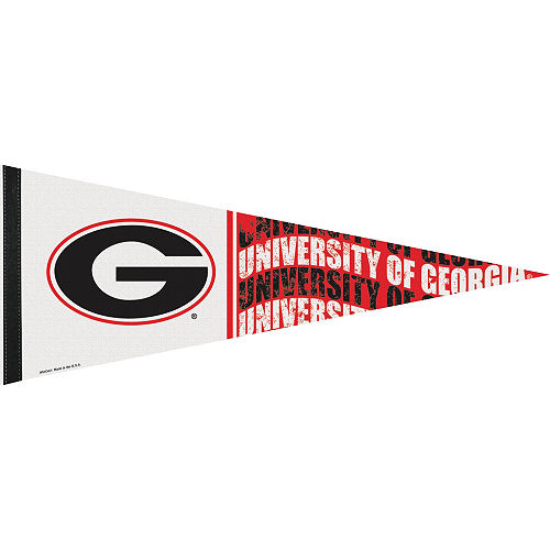 Nav Item for Georgia Bulldogs Pennant Flag Image #1