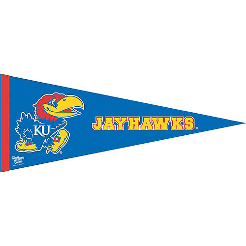 Kansas Jayhawks Pennant Flag Image #1