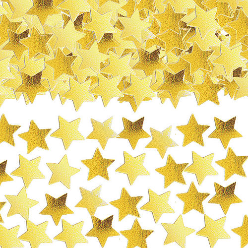 Mini Gold Star Confetti Image #1