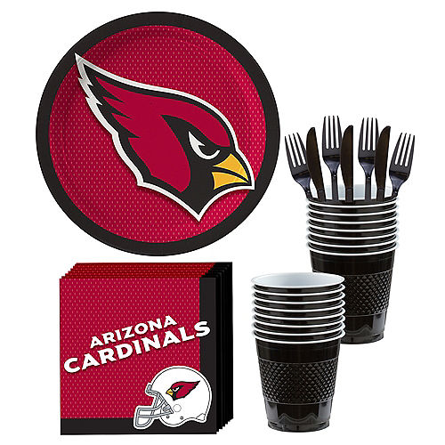 Nav Item for Arizona Cardinals Party Kit for 18 Guests Image #1