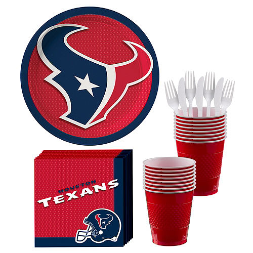 Nav Item for Houston Texans Party Kit for 18 Guests Image #1