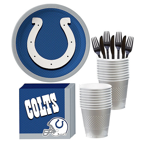 Nav Item for Indianapolis Colts Party Kit for 18 Guests Image #1
