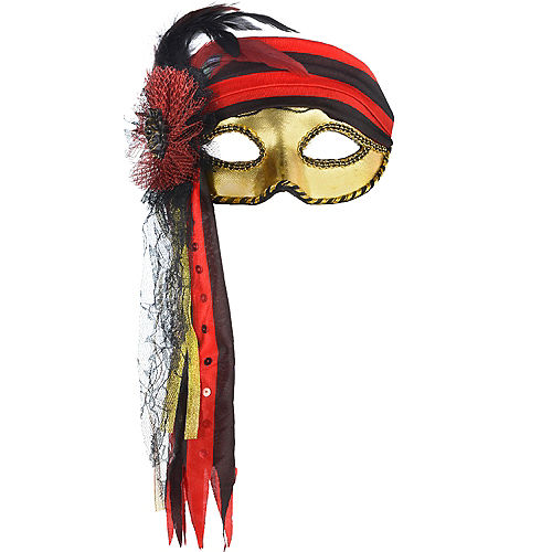 Pirate Masquerade Mask Image #1