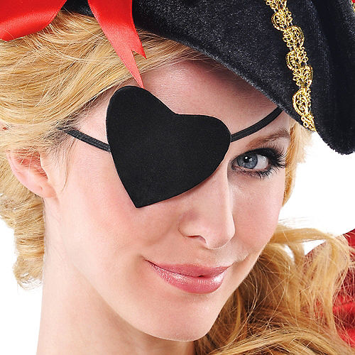 Pirate Heart Eye Patch Image #2
