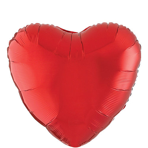 Nav Item for 17in Red Heart Balloon Image #1