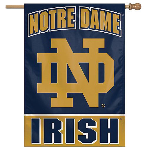 Nav Item for Notre Dame Fighting Irish Banner Flag Image #1