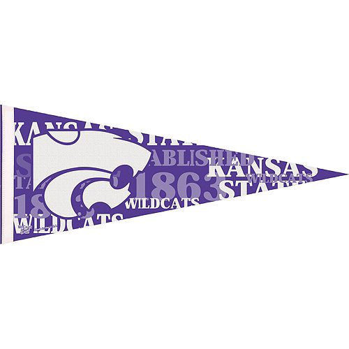 Nav Item for Kansas State Wildcats Pennant Flag Image #1