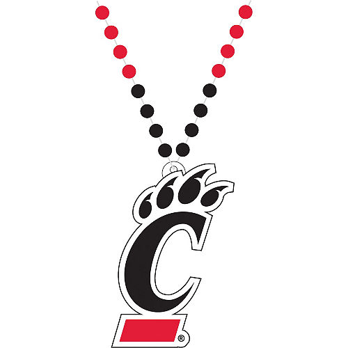 Nav Item for Cincinnati Bearcats Pendant Bead Necklace Image #1