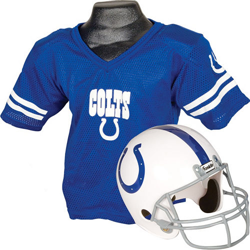 Child Indianapolis Colts Helmet & Jersey Set Image #1
