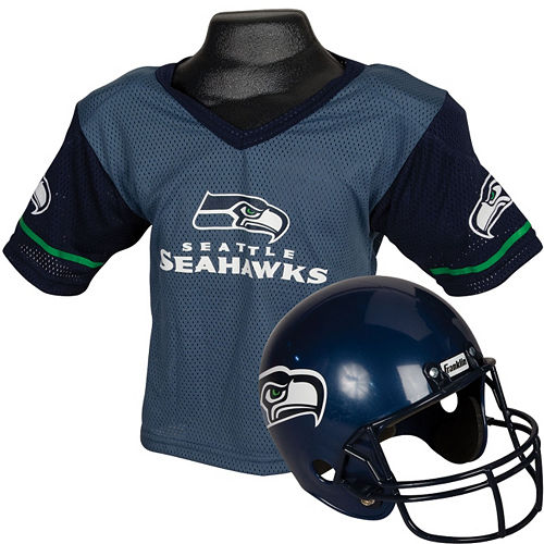 Seattle Seahawks Helmet Jersey Set