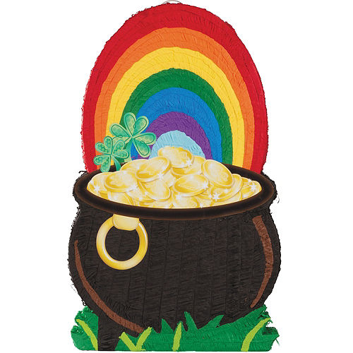 Giant St. Patrick's Day Pot Of Gold Pinata Image #1