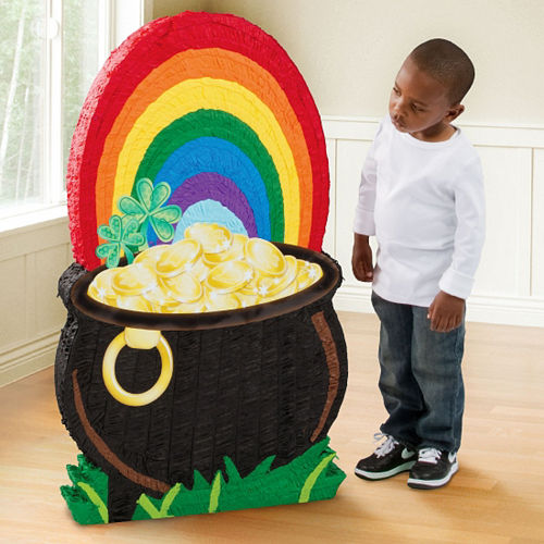 Giant St. Patrick's Day Pot Of Gold Pinata Image #2