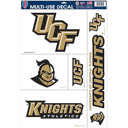 UCF Knights Cling Decals 5ct Image #1