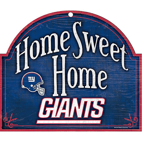 New York Giants Wooden Sign Image #1
