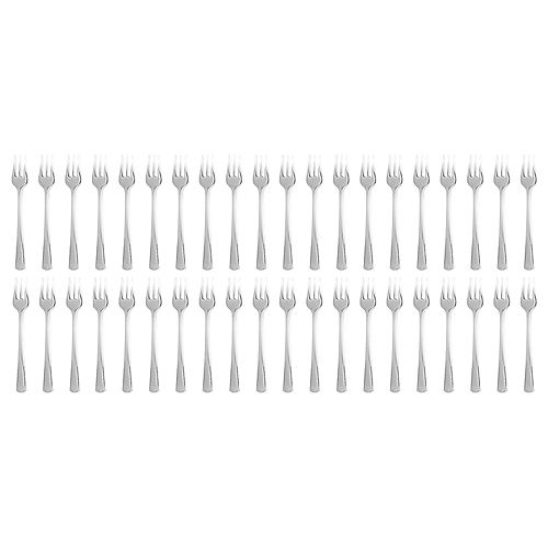 Mini CLEAR Plastic Forks 40ct Image #1