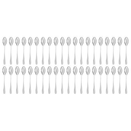 Mini CLEAR Plastic Spoons 40ct Image #1