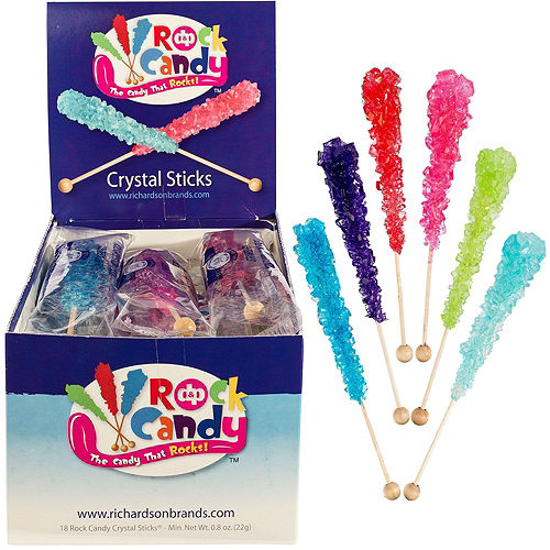 Crystal Rock Candy Sticks 18ct  Image #2